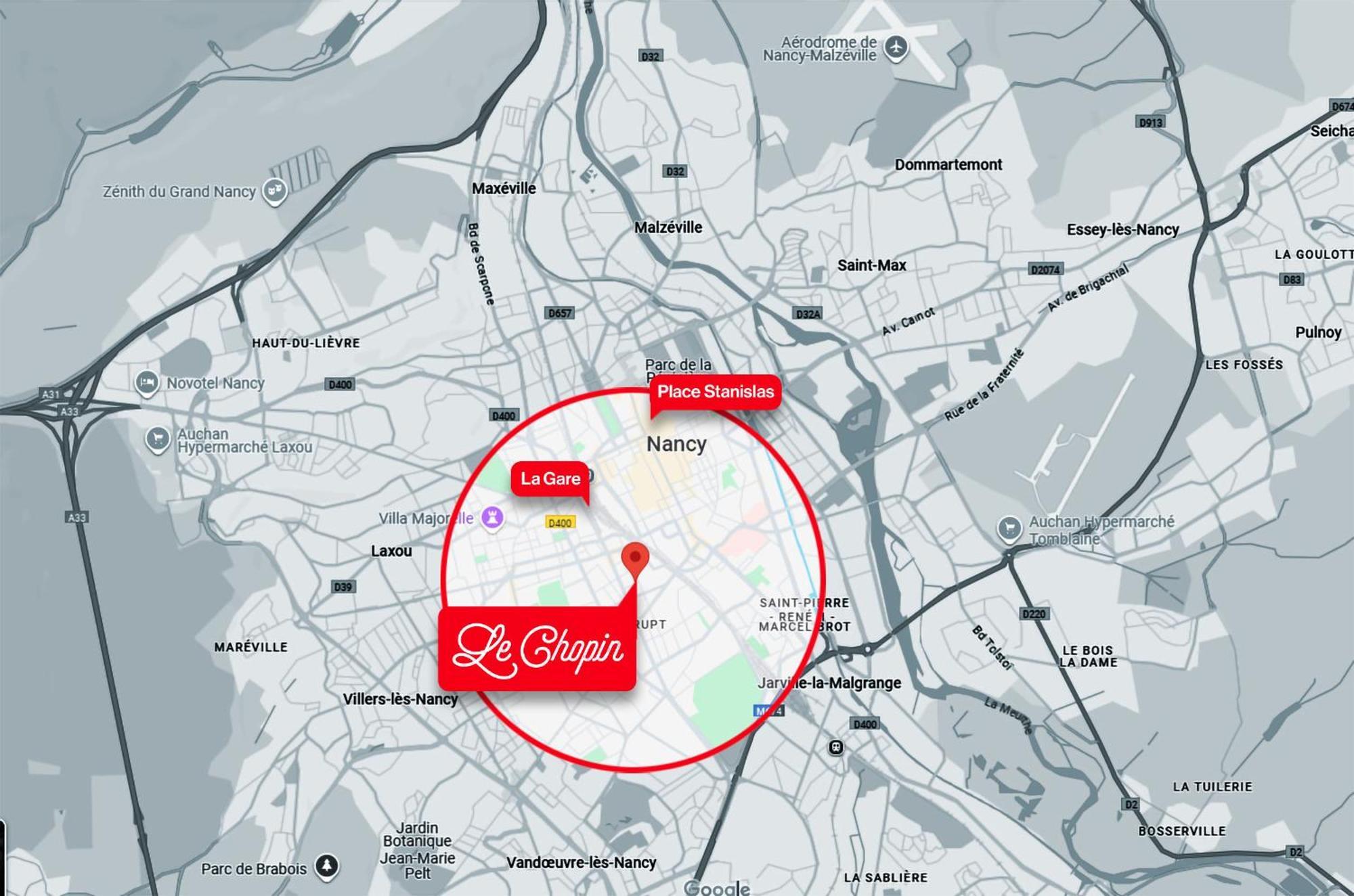 Appartement Chopin Au Coeur De Nancy Zewnętrze zdjęcie